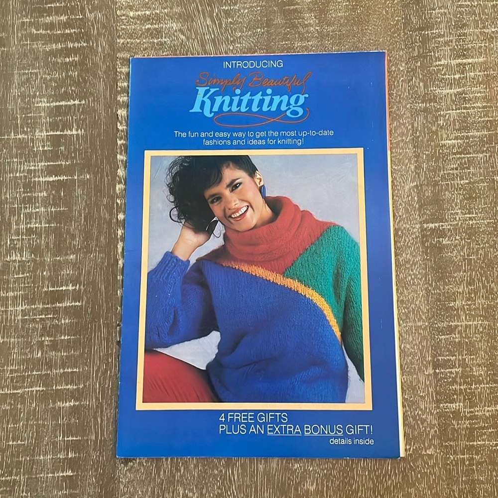 Vintage Simply Beautiful Knitting Brochure